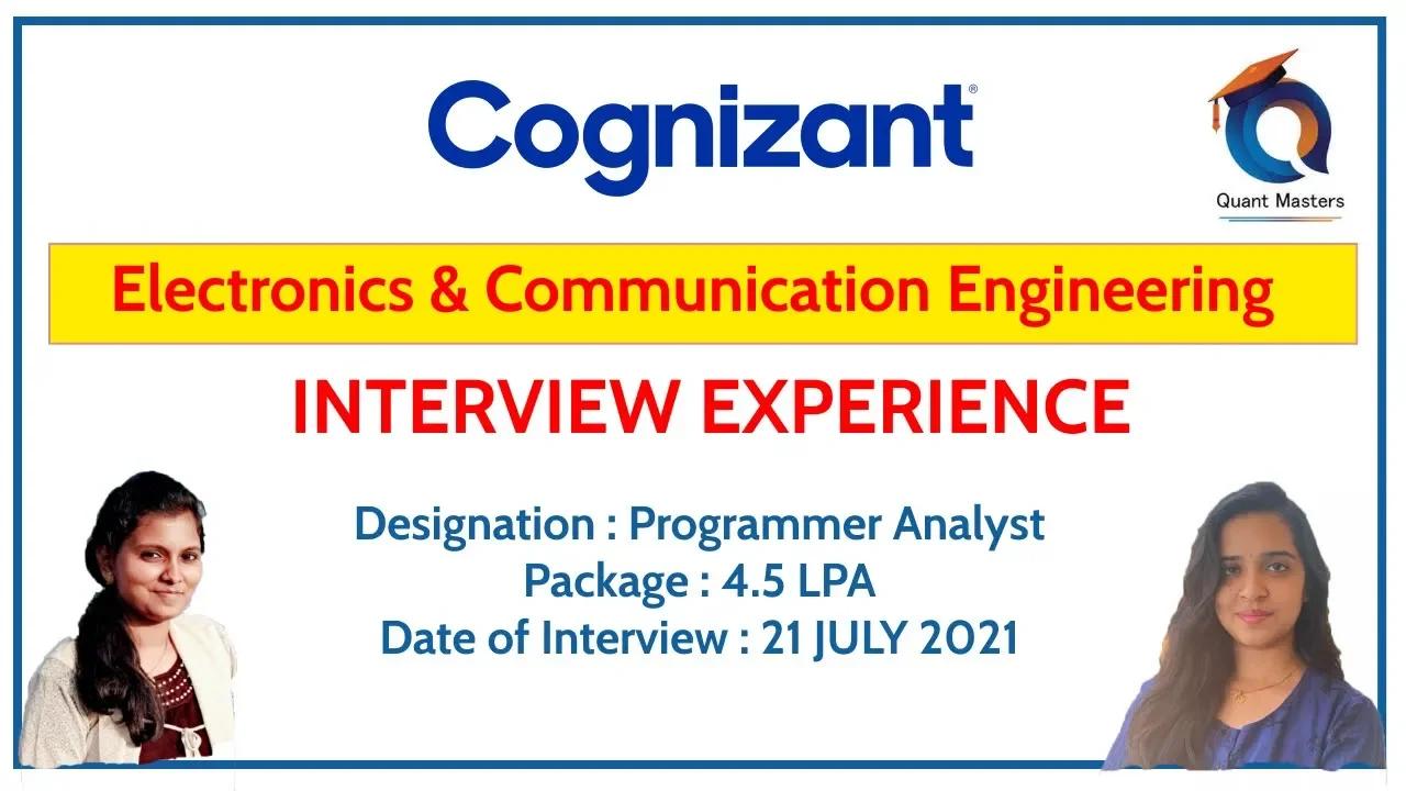 Cognizant Genc Interview Experience 2024