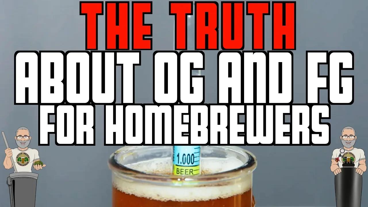 The Truth about Original Gravity and Final Gravity In Beer Brewing and Fermentation