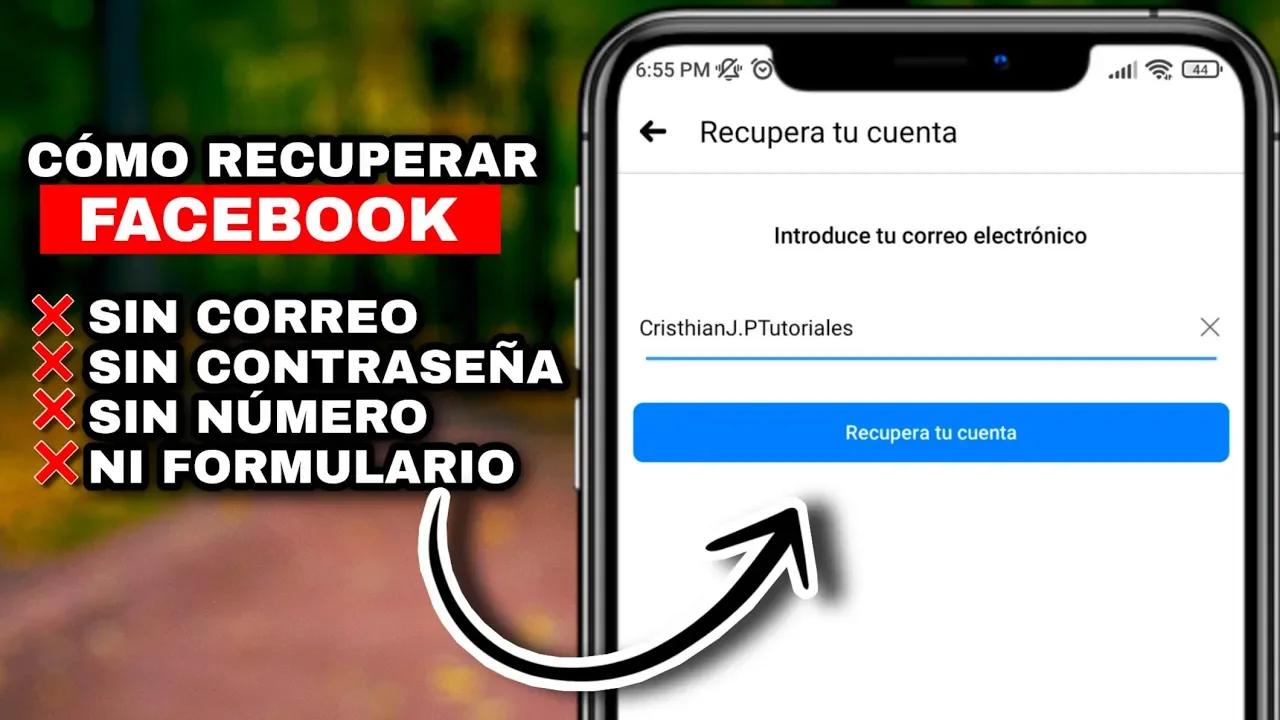 Como recuperar cuenta de Facebook en 2022 |Sin contraseña, correo, ni ...