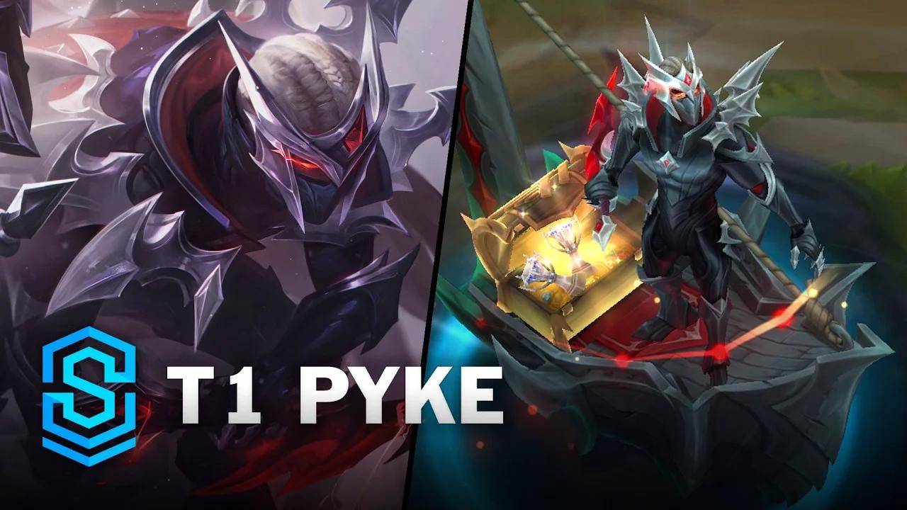 T1 Pyke Skin Spotlight - Pre-Release - PBE Preview - League of Legends