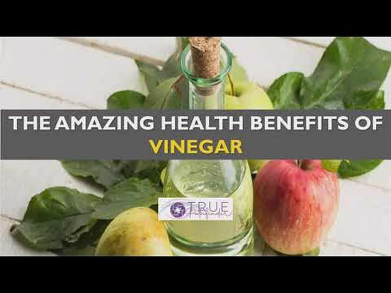 THE AMAZING HEALTH BENEFITS OF VINEGAR