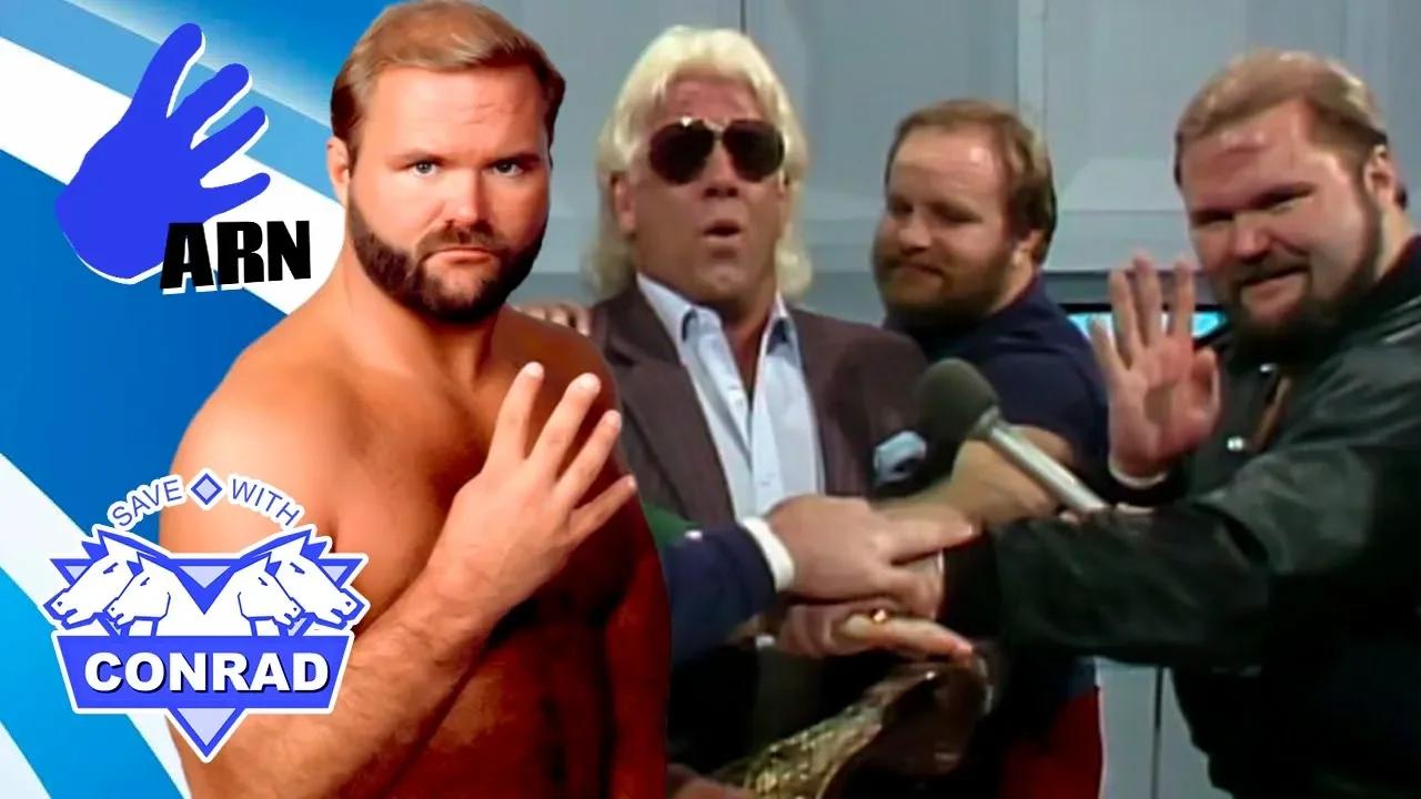 Arn Anderson on he and Ole Anderson aligning with Ric Flair in 1985