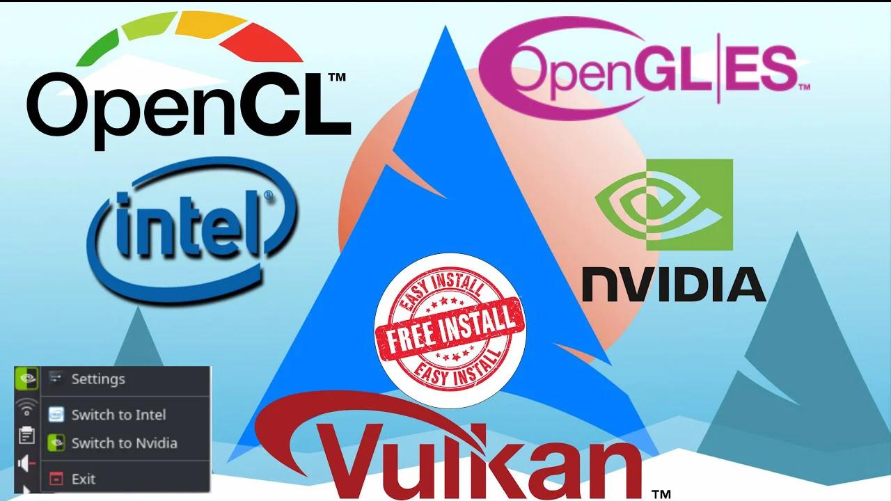 How To Install Intel Nvidia OpenGL OpenCL Vulkan Graphics Drivers On ...