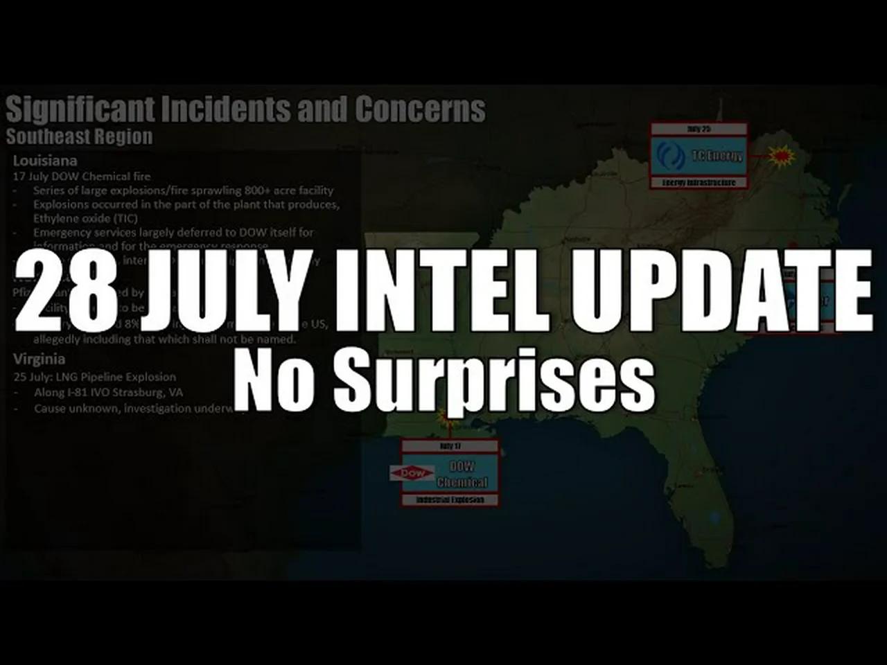 28 July Intel Update: No Surprises