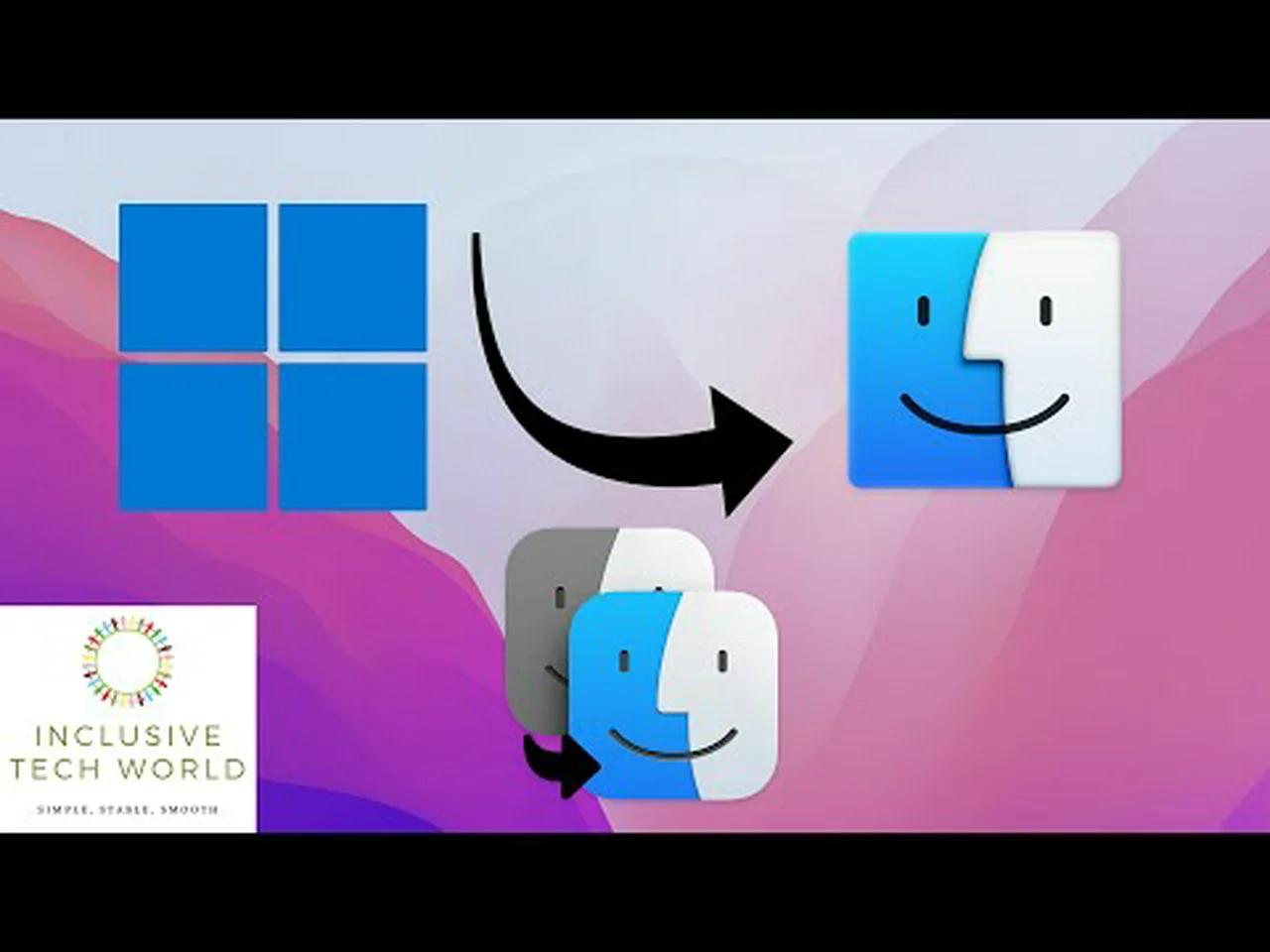 How to Transfer Your Windows Personal Files to macOS | InclusiveTechWorld