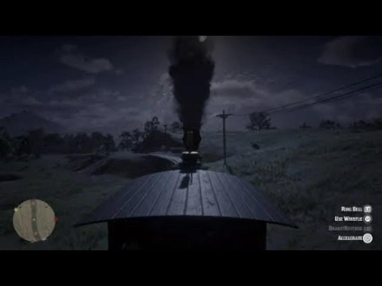 Red Dead Redemption 2 Train Draving