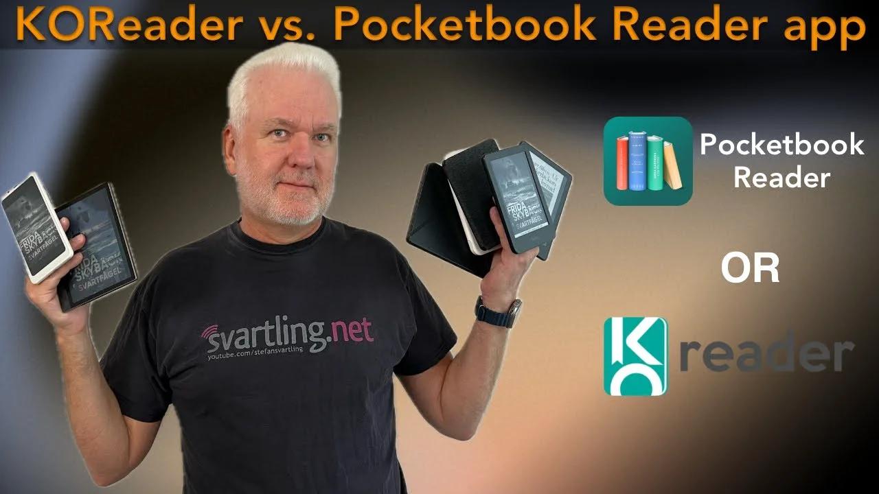 KOReader vs Pocketbook Reader app on e-Readers