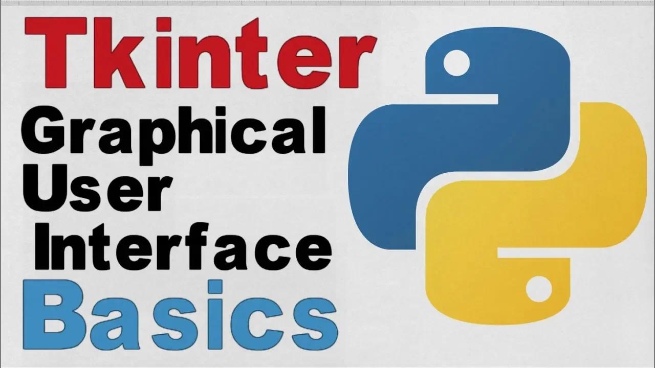 Create a GUI with TKinter and Python