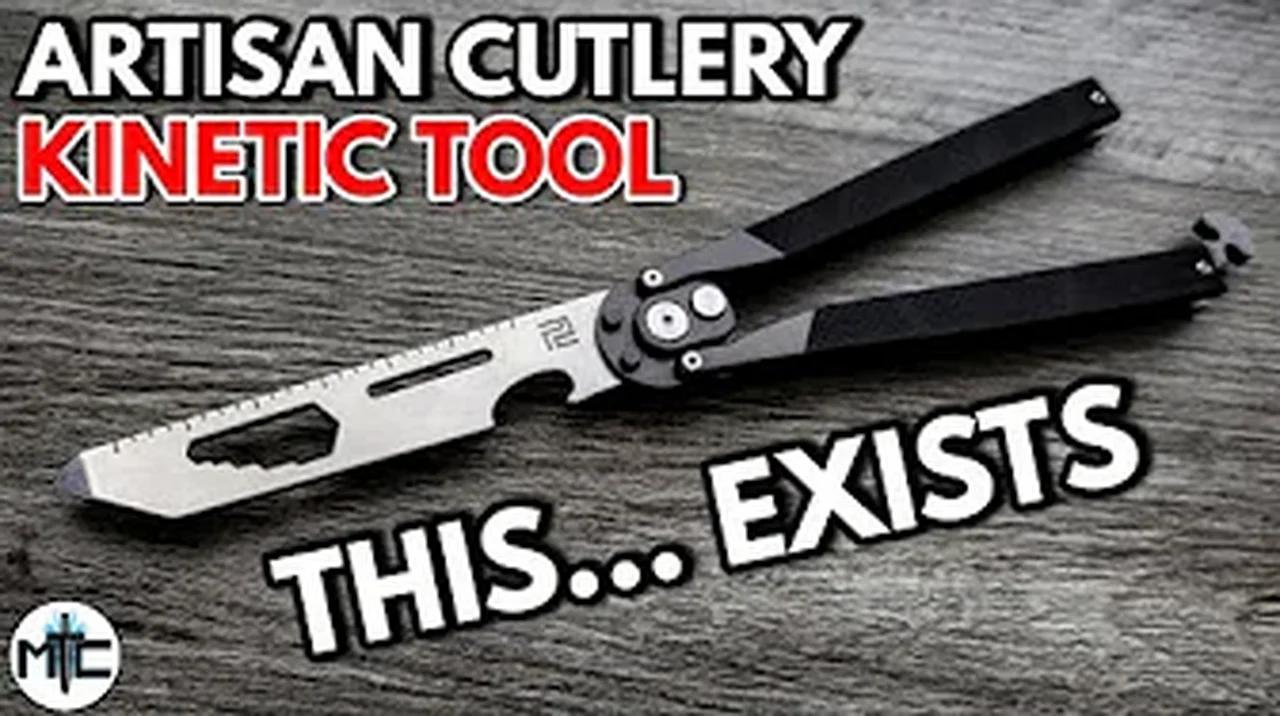 Artisan Cutlery Kinetic-Tool (Butterfly Multitool) - Overview and Review