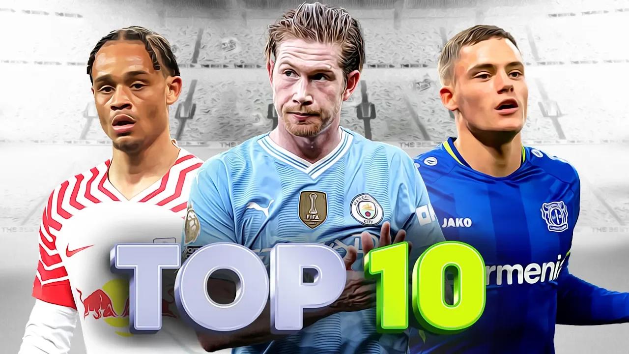 Top 10 Assisters In Football 2023/2024