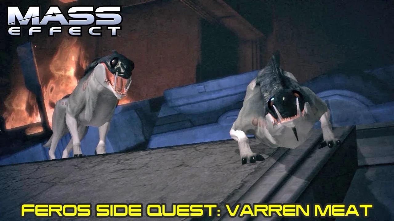 Mass Effect - Feros: Varren Meat - Veteran Difficulty Walkthrough