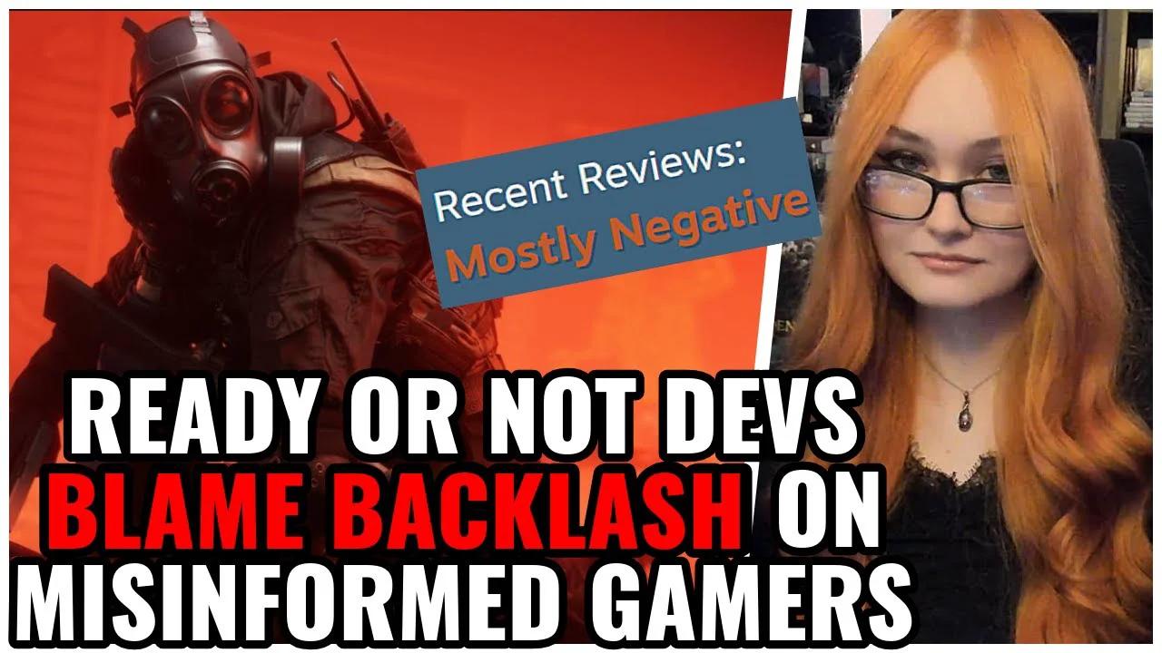 Ready Or Not Devs Blame BACKLASH On "Misinformed Gamers" After