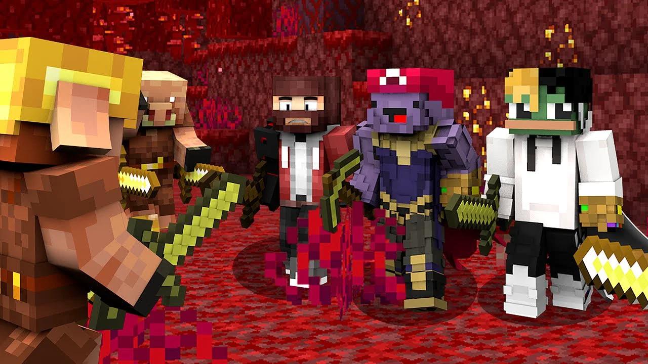 Beating Minecraft Without Leaving The Nether...