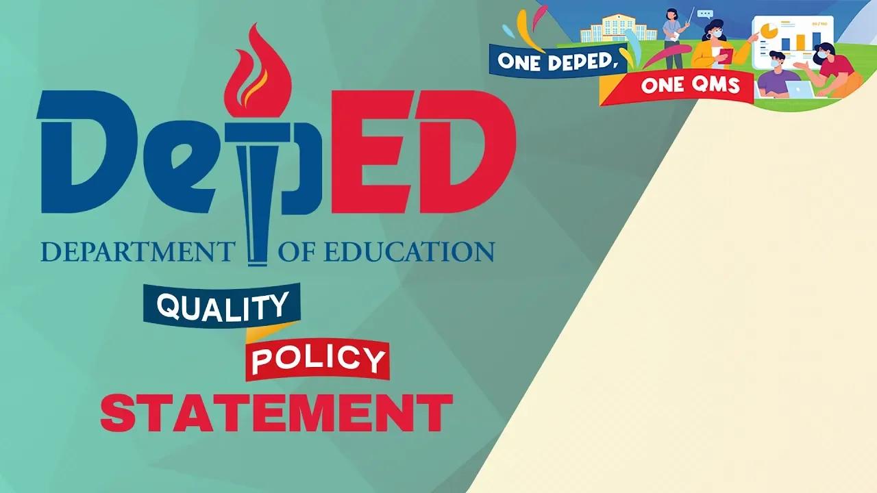 DepEd Quality Policy Statement (With Voice-Over)