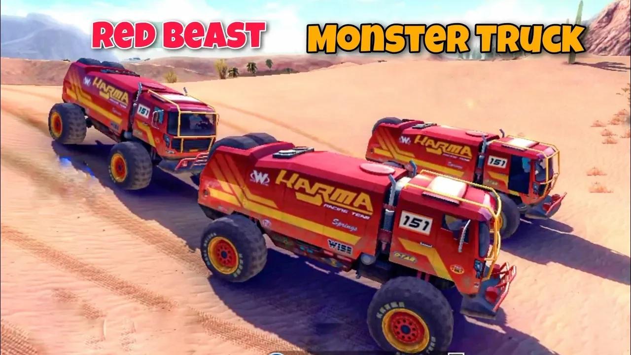 Red Beast! Payback The Monster Trucks Derby - Online Multiplayer | OTR ...