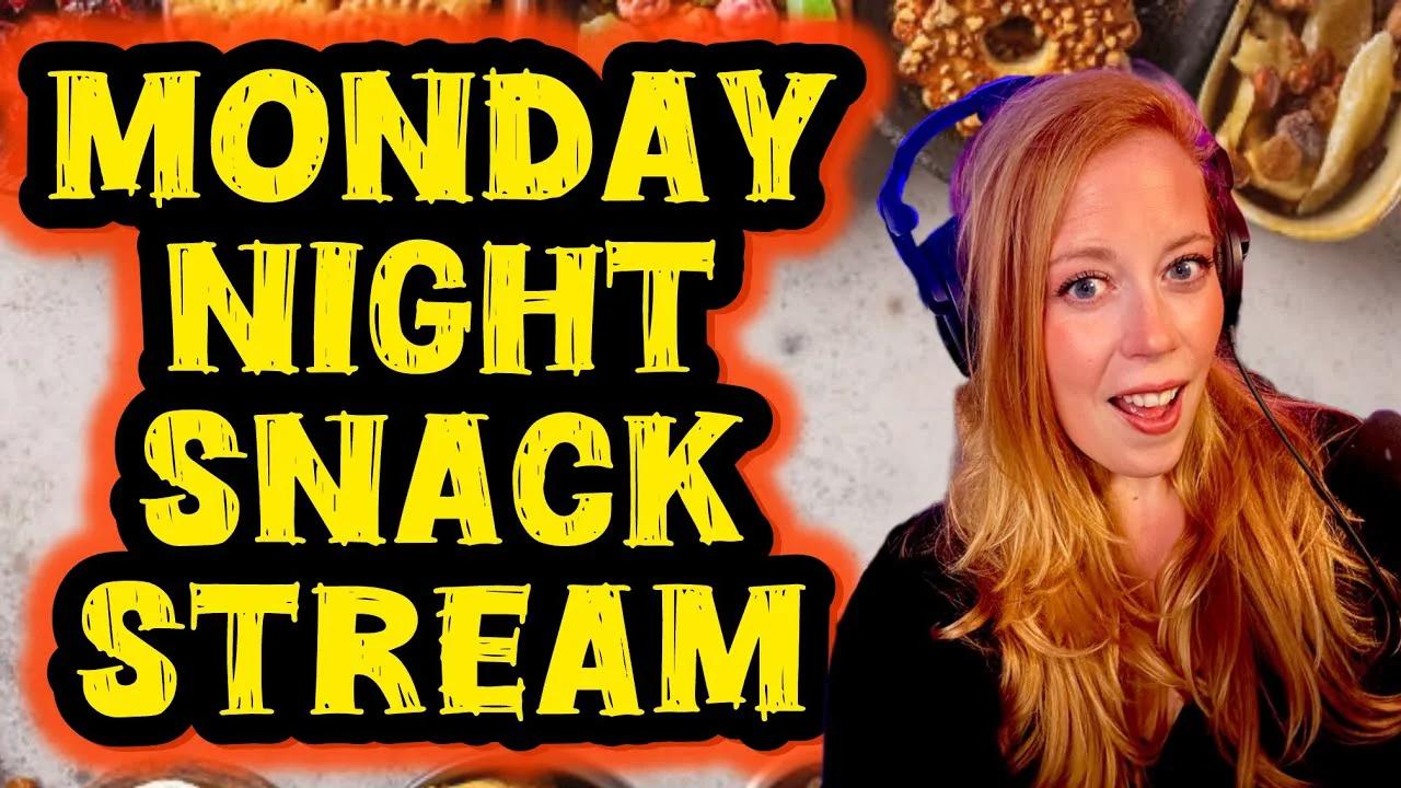 Chrissie Mayr Monday Night Snack Stream! German Stuff, Gummies, And More