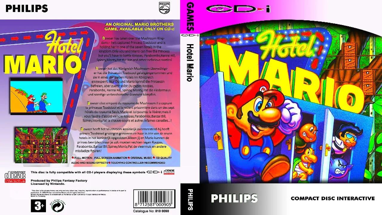 Hotel Mario CD-I All Cutscenes AI Upscale 4K Ultra HD