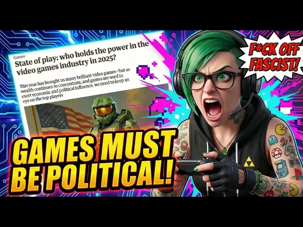 Video Games NEED to Be MORE Political! | Clownfish TV