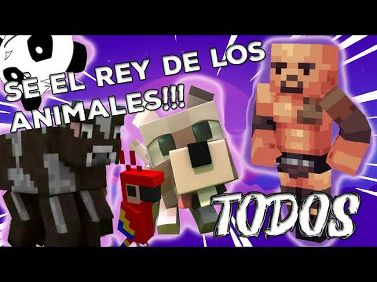TEN PODER de LEÒN | Como DOMESTICAR ANIMALES en minecraft 2021/Como ...