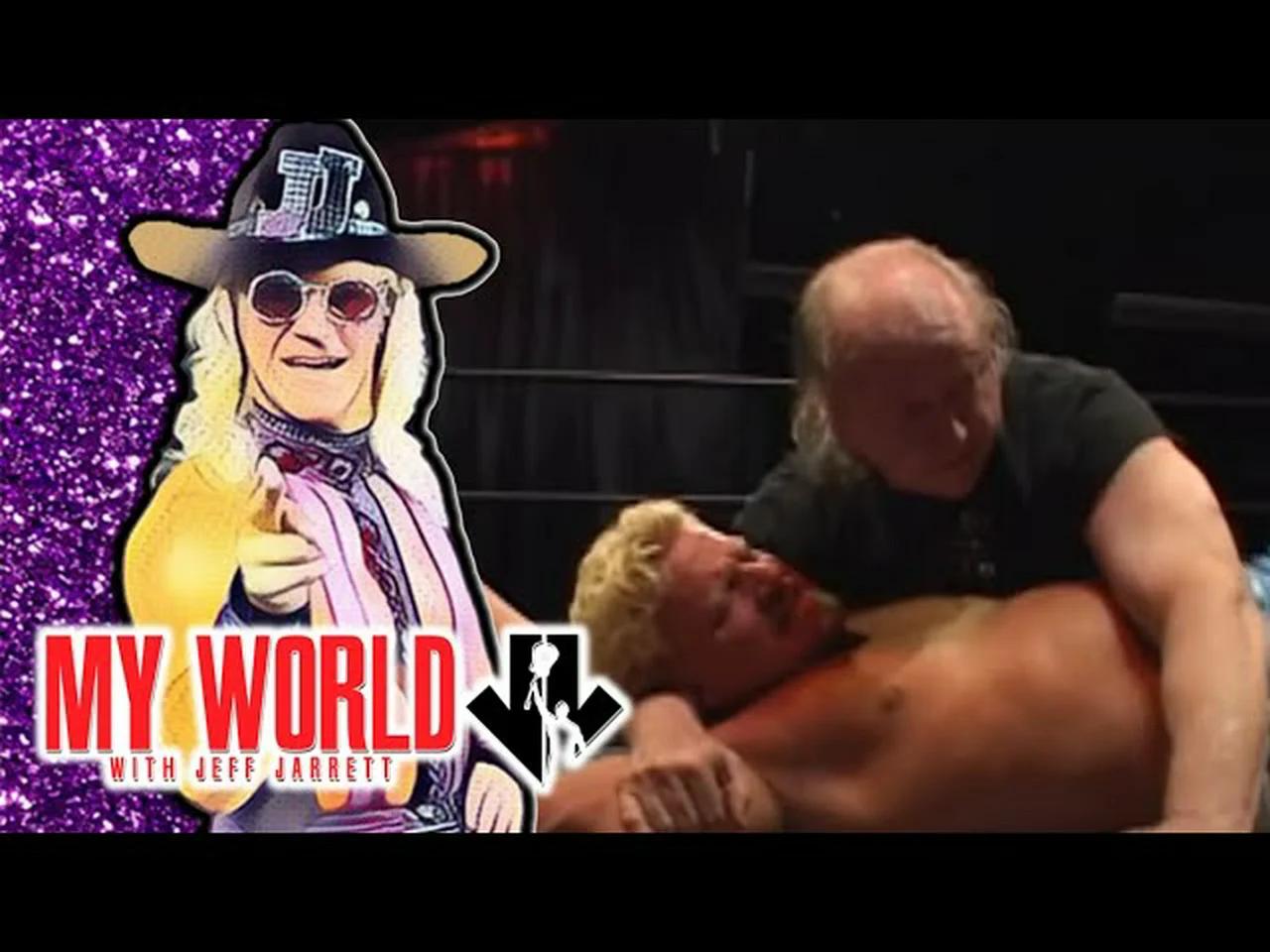 Jeff Jarrett on Dory Funk Jr. and Randy Savage in 2004