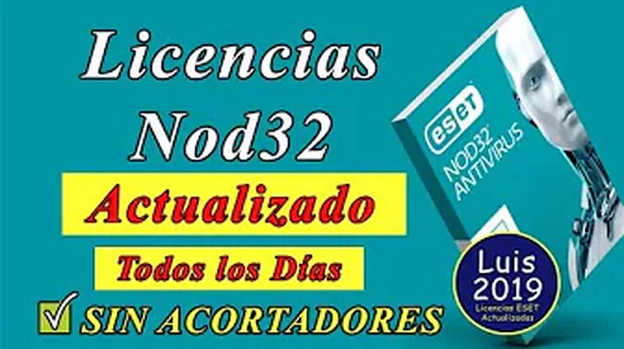 Licencia Nod32 Actualizadas 2021 2024 Gratis Todos Los Días