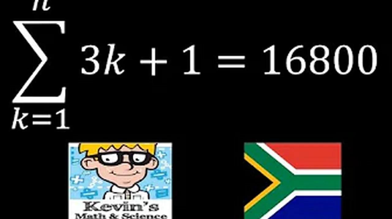 Sigma notation practice example