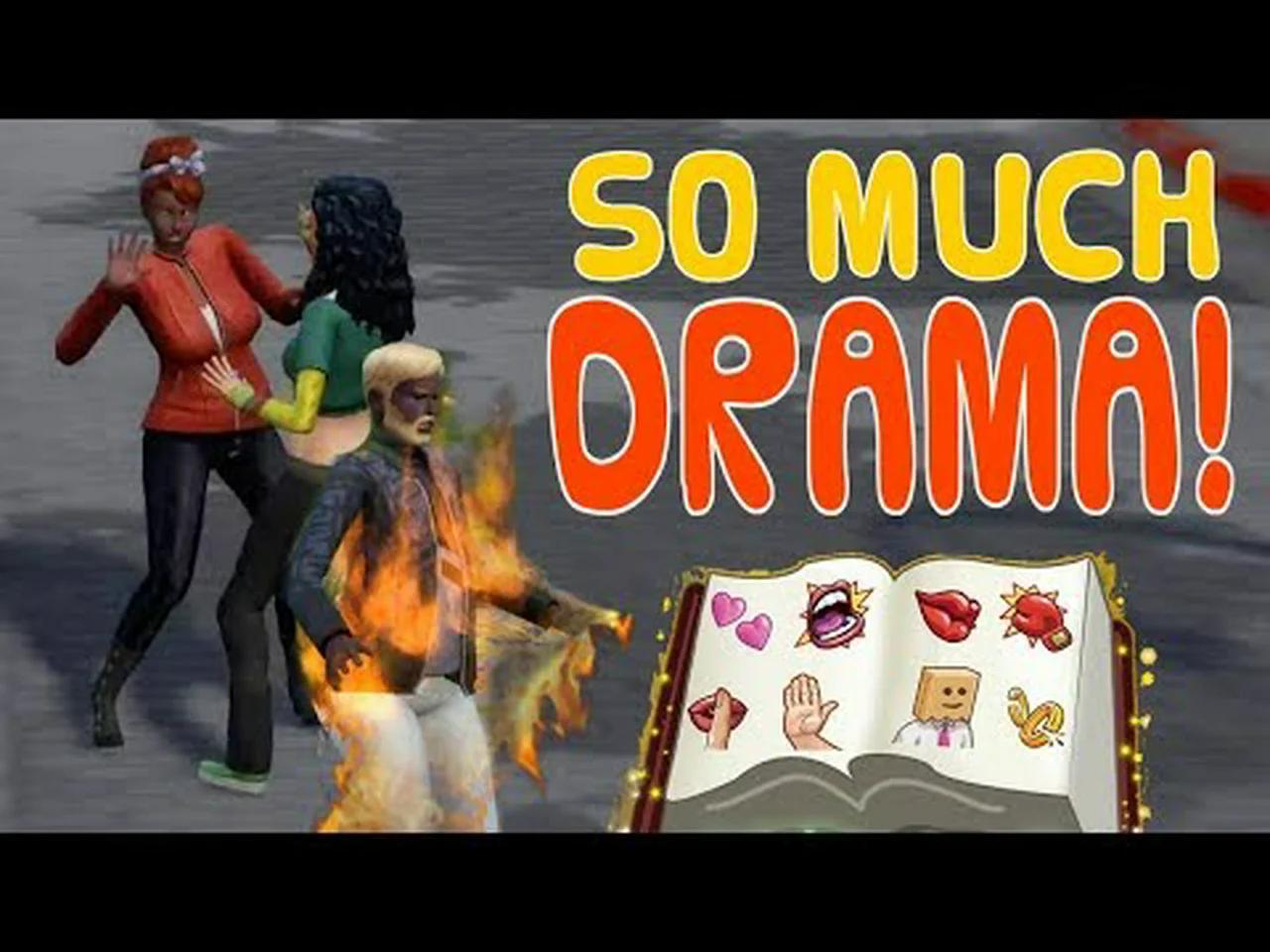sims 4 drama mod by she