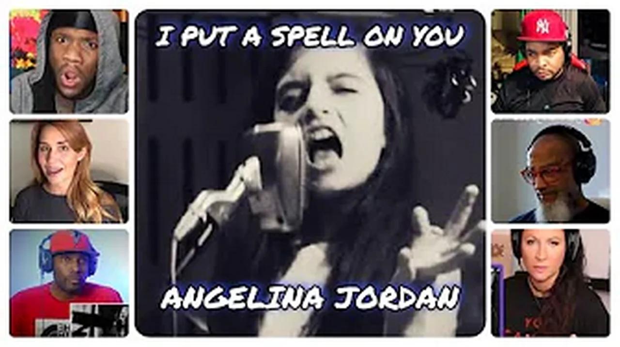 Reactors Reactions To Angelina Jordan I Put A Spell On You Her