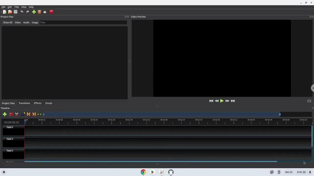 How to install the OpenShot Video Editor 3.0.0 on a Chromebook