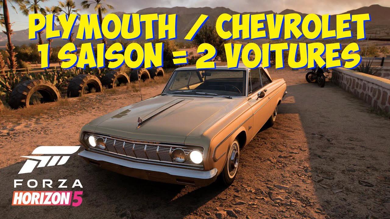 Forza Horizon 5 Plymouth / Chevrolet / Forzathon — free download