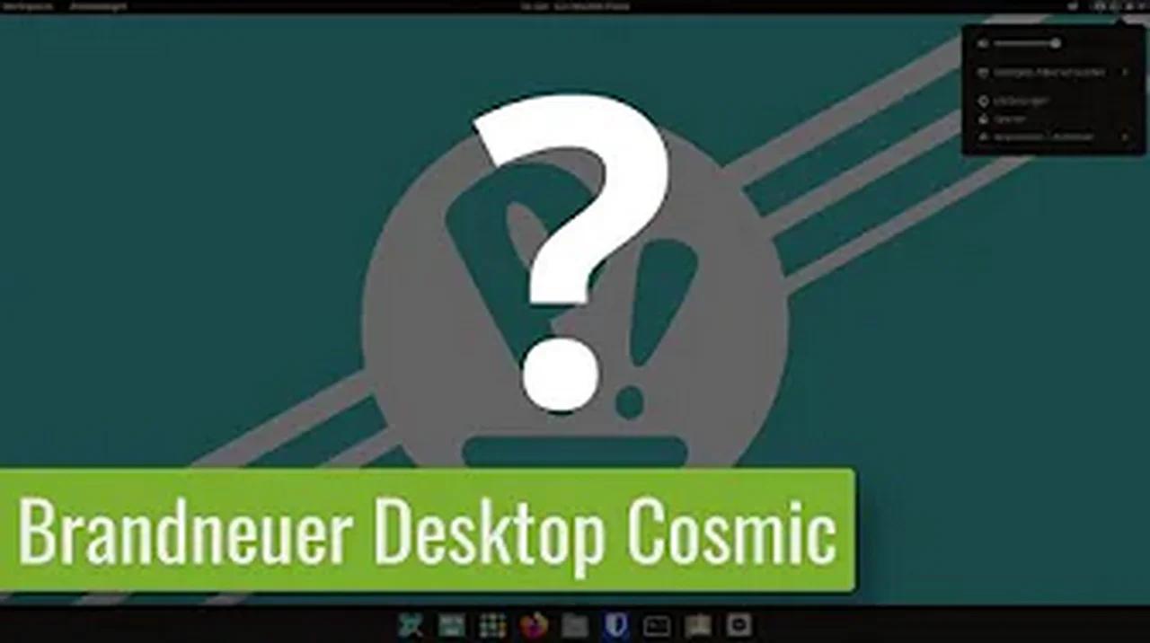 COSMIC - Der neue Linux Desktop vorgestellt (Pop!_OS 21.04 Beta)