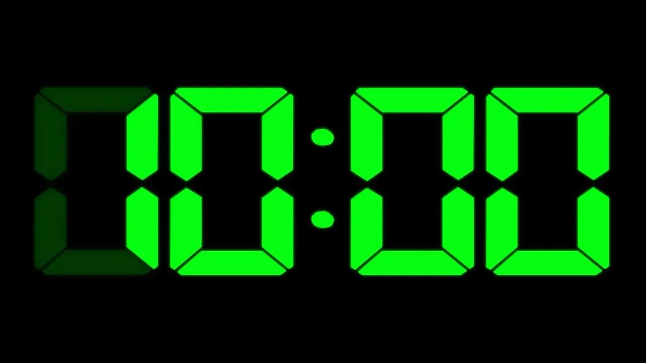 10 Minute Countdown Timer With Alarm No Copyright