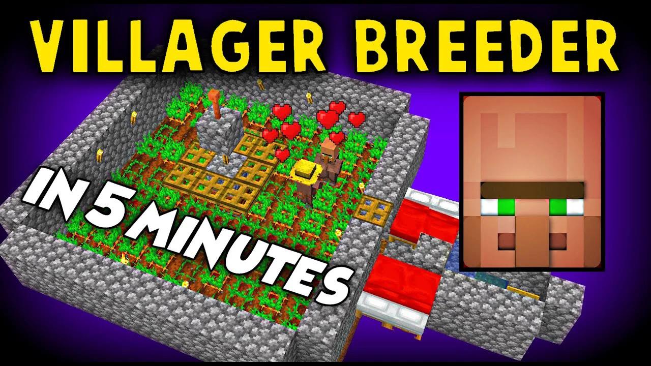 1 19 Auto Villager Breeder In 5 Minute