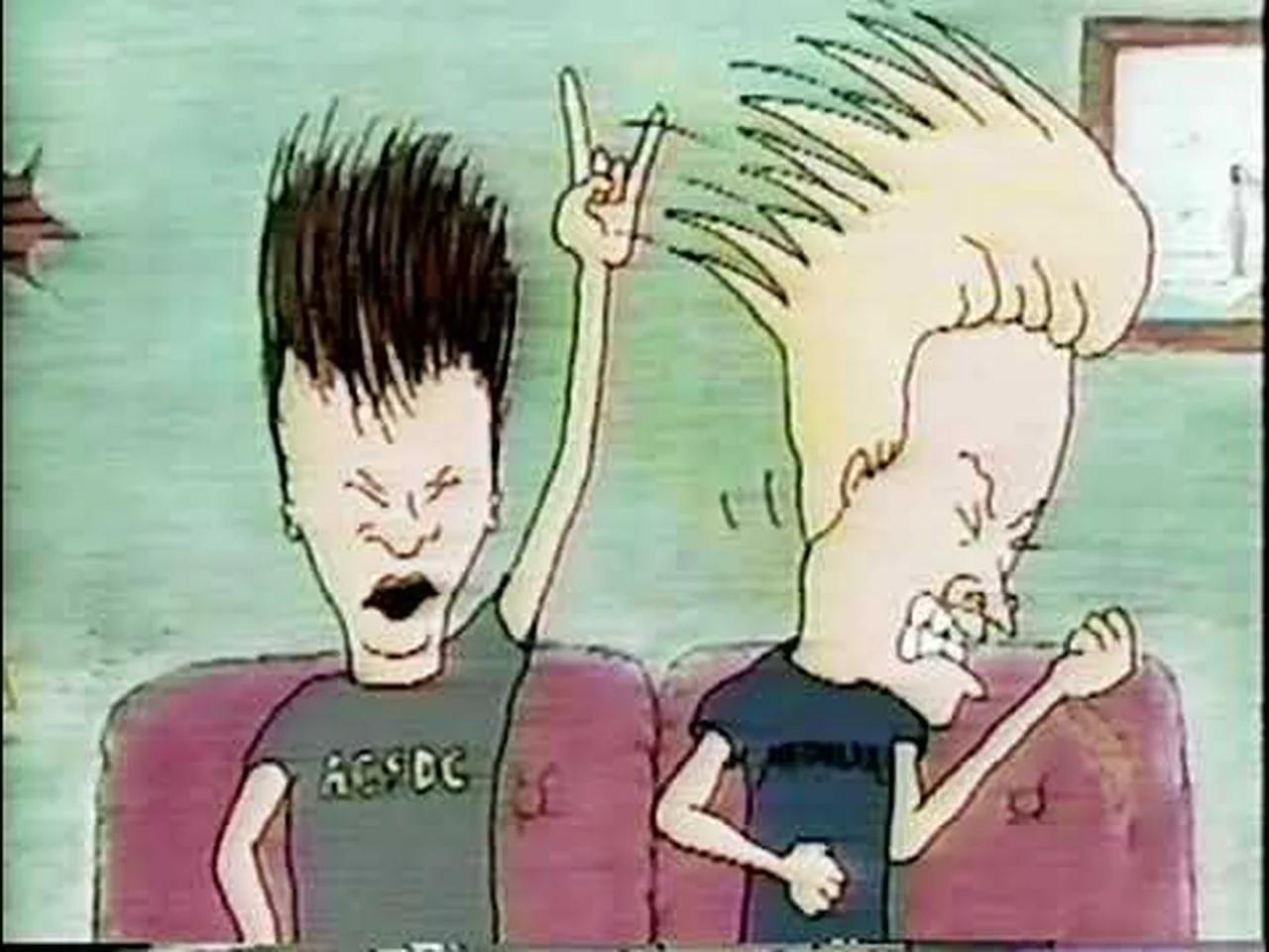 BEAVIS AND BUTTHEAD MUSIC VIDEO - SYMPHONY OF DESTRUCTION - MEGADETH ...