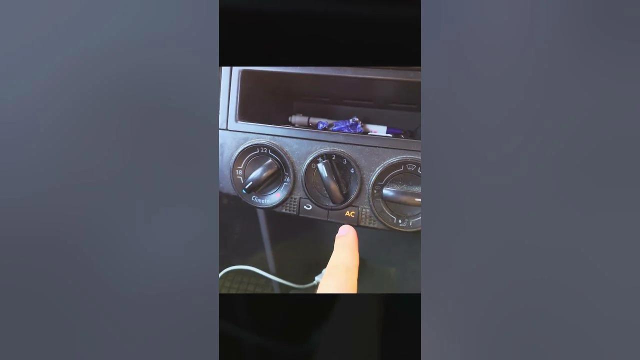 AC Button Off but AC Compressor Stays On Fixed on VW Polo 9N 2003 9