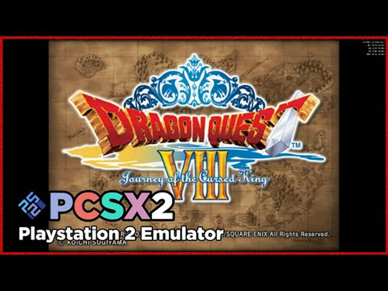 dragon quest 8 ps2 emulator