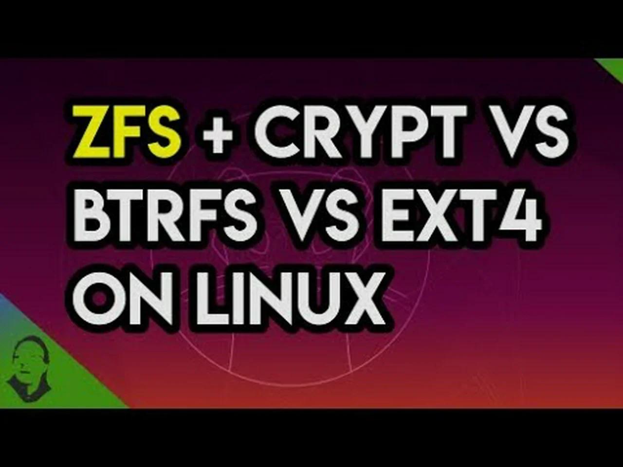 🔴 ZFS Vs Btrfs Vs Ext4 With Encryption On Linux Ubuntu 19.10 Benchmark