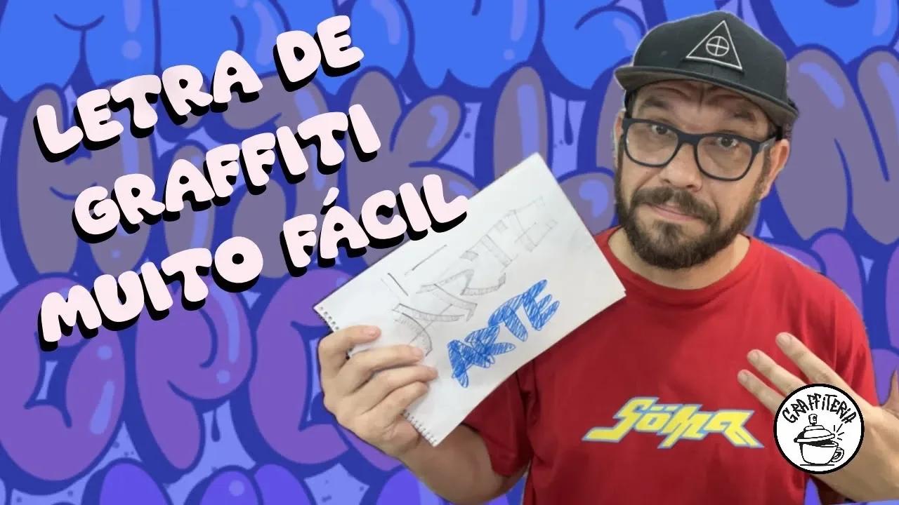 Letras de graffiti muito fácil de fazer