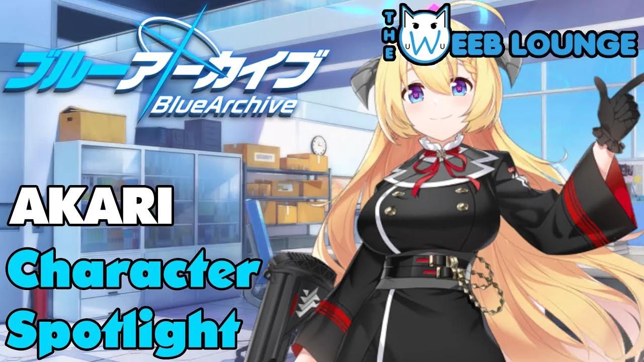 Akari - Character Spotlight & Guide - Blue Archive - Information and Skills