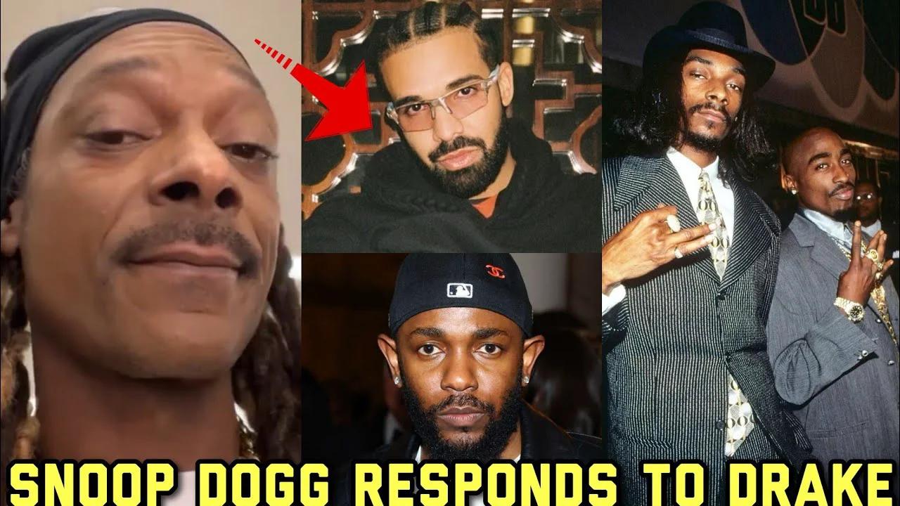 Snoop Dogg Reacts To Drake Kendrick Lamar Diss Using Ai 2pac Snoop