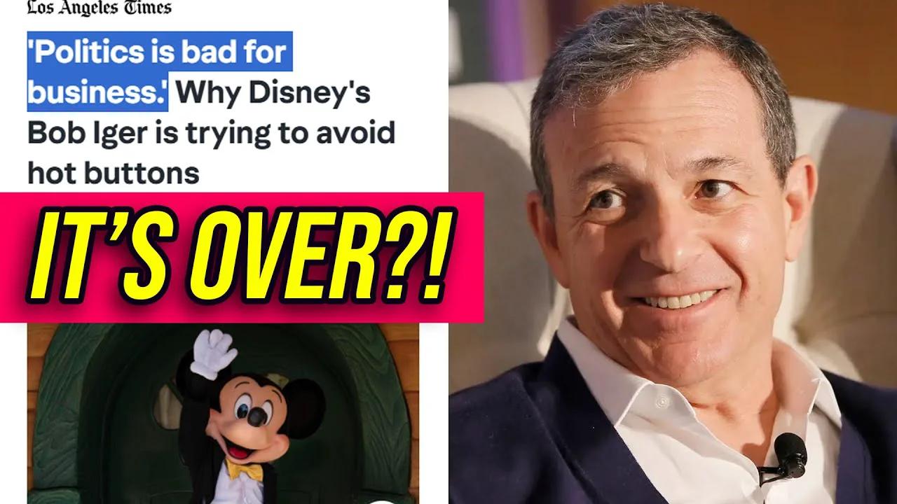 Disney is Finally DONE Getting Political?!