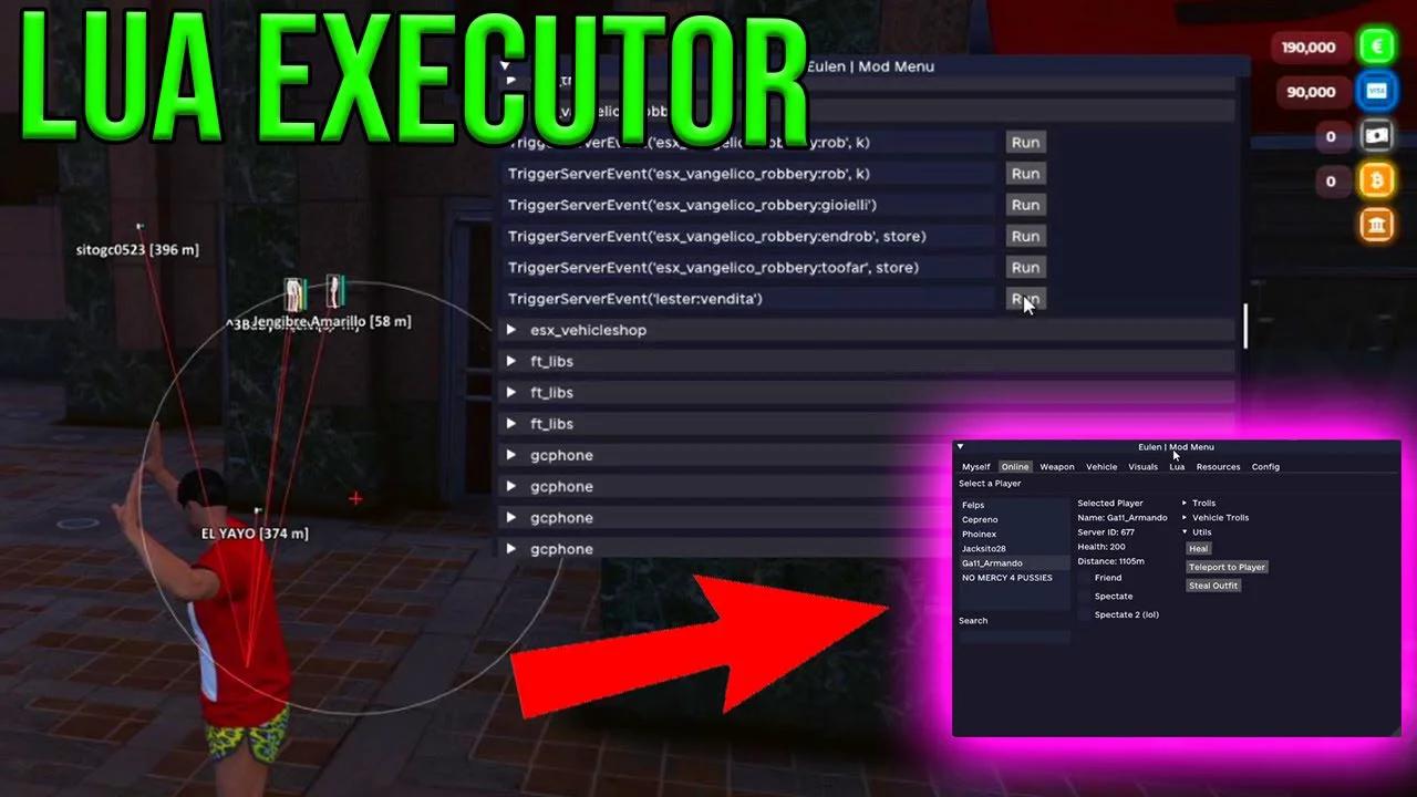 FiveM Lua Executor Working after last update + Money Method + Anti ...
