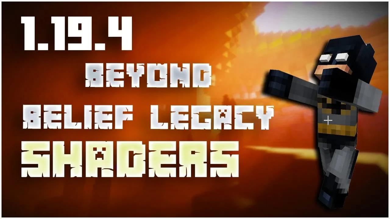 How To Install Beyond Belief Legacy Shaders in Minecraft 1.19.4 (2023)