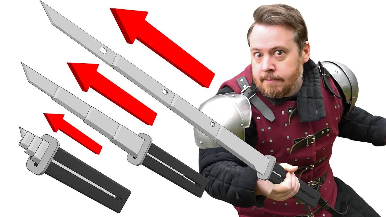 Is making a STRONG EXTENDING SWORD possible?