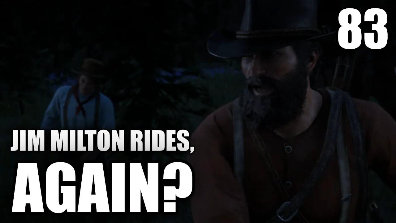 Red Dead Redemption 2 - Jim Milton Rides, Again? - Story Mission ...