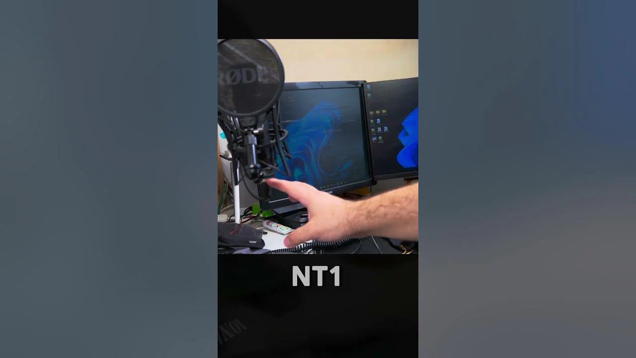 Rode NT1 How to Connect to PC using Audio Interface for Large Diaphragm ...