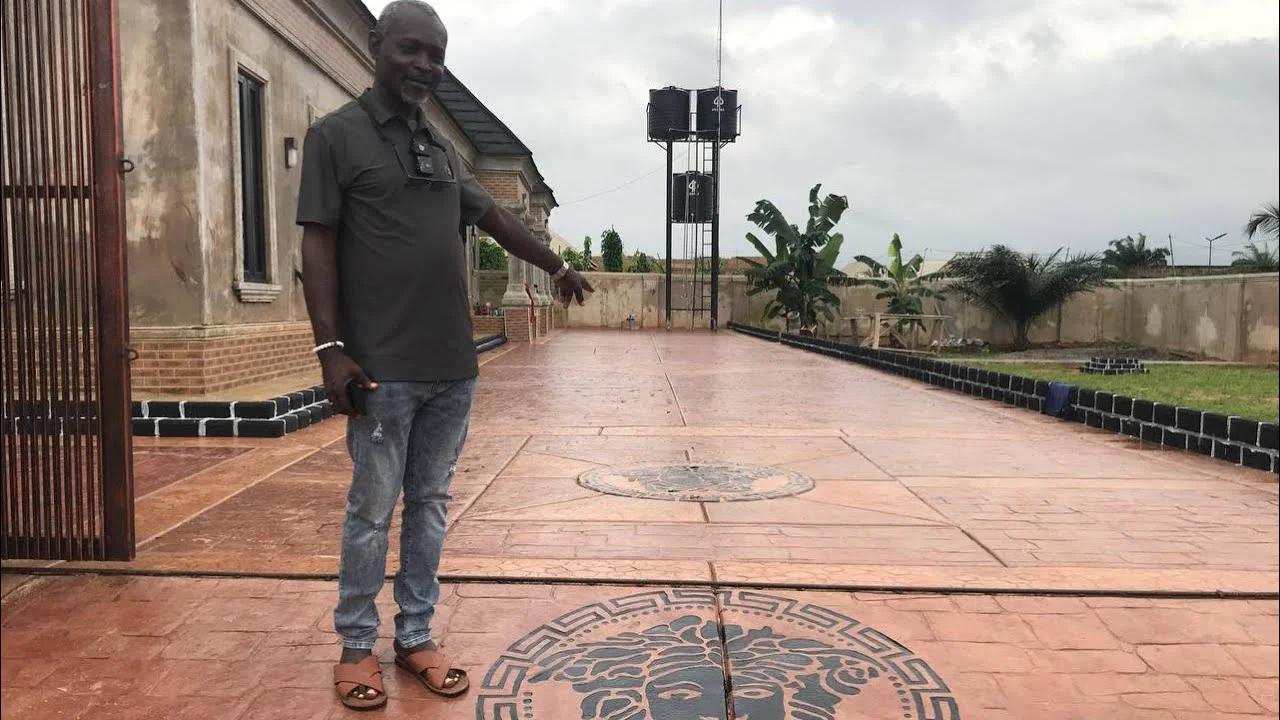 Price Of Stamped Flooring Installation Works In Benin City Edo State Per Square Metre With Labour.