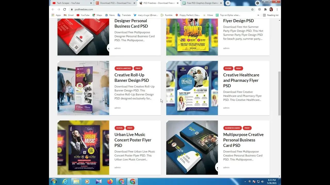 Photoshop Templates Free Download