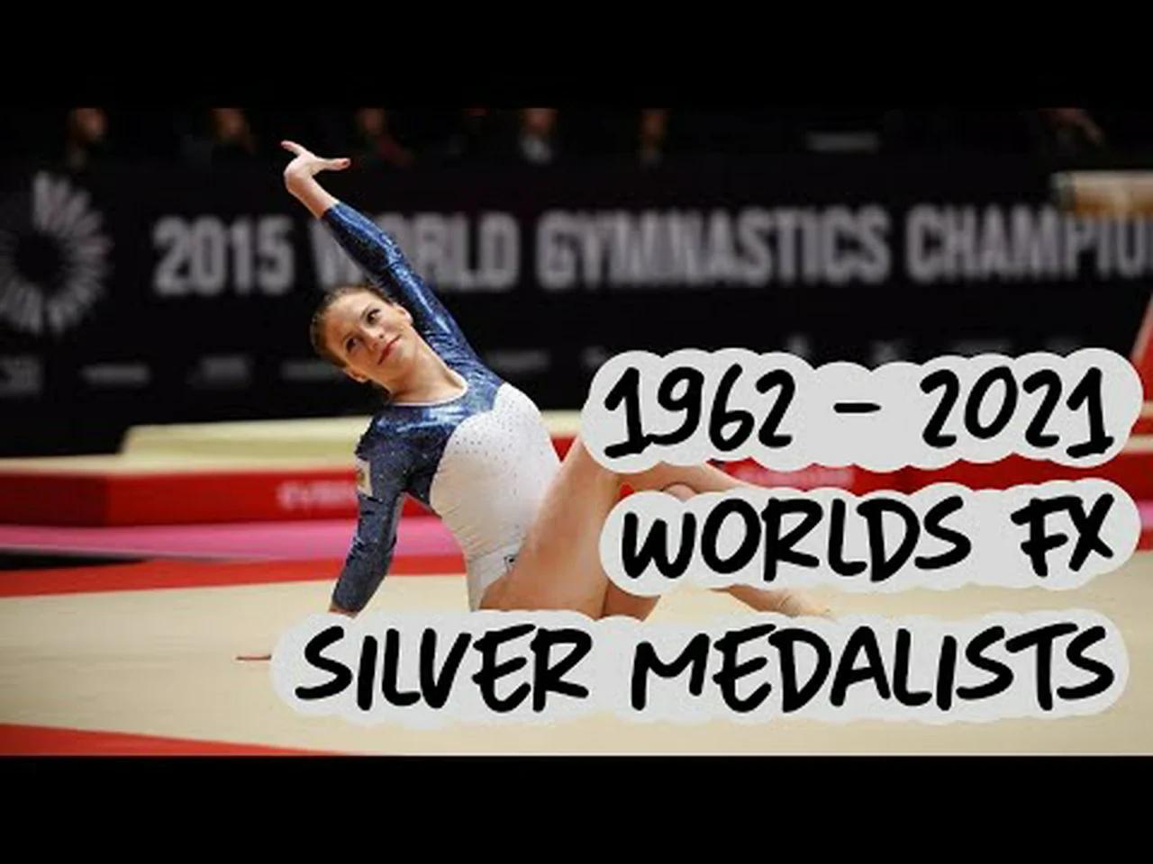 all-floor-silver-medalists-gymnastics-world-championships-1962-2021