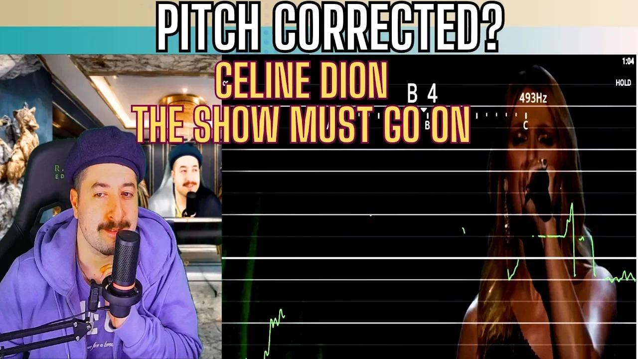 Celine Dion - The Show Must Go On (Queen Cover) PITCH CORRECTED?